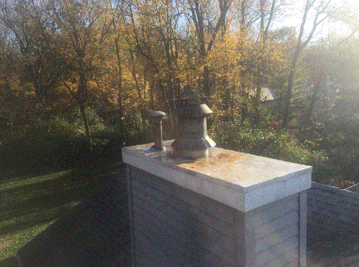 Chimney Before Frankfort IN