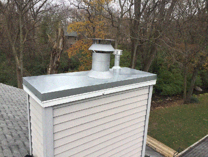 Chimney After Frankfort, IN